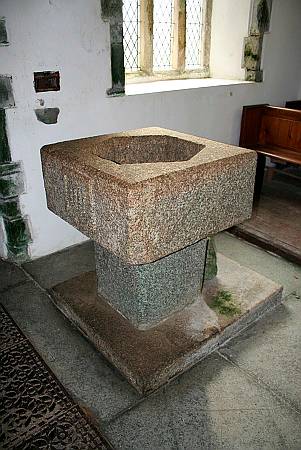 St Juliot - The Font